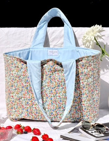 Forget me not Carryall tote