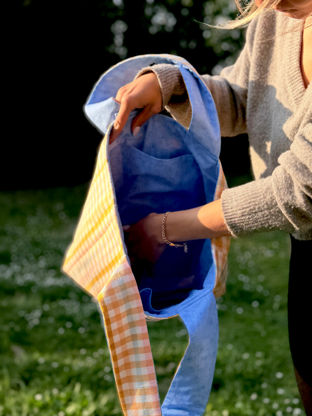 The Little Cornflower Tote