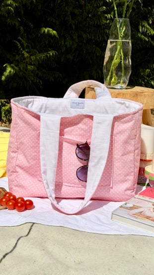 Strawberry cream Carryall tote