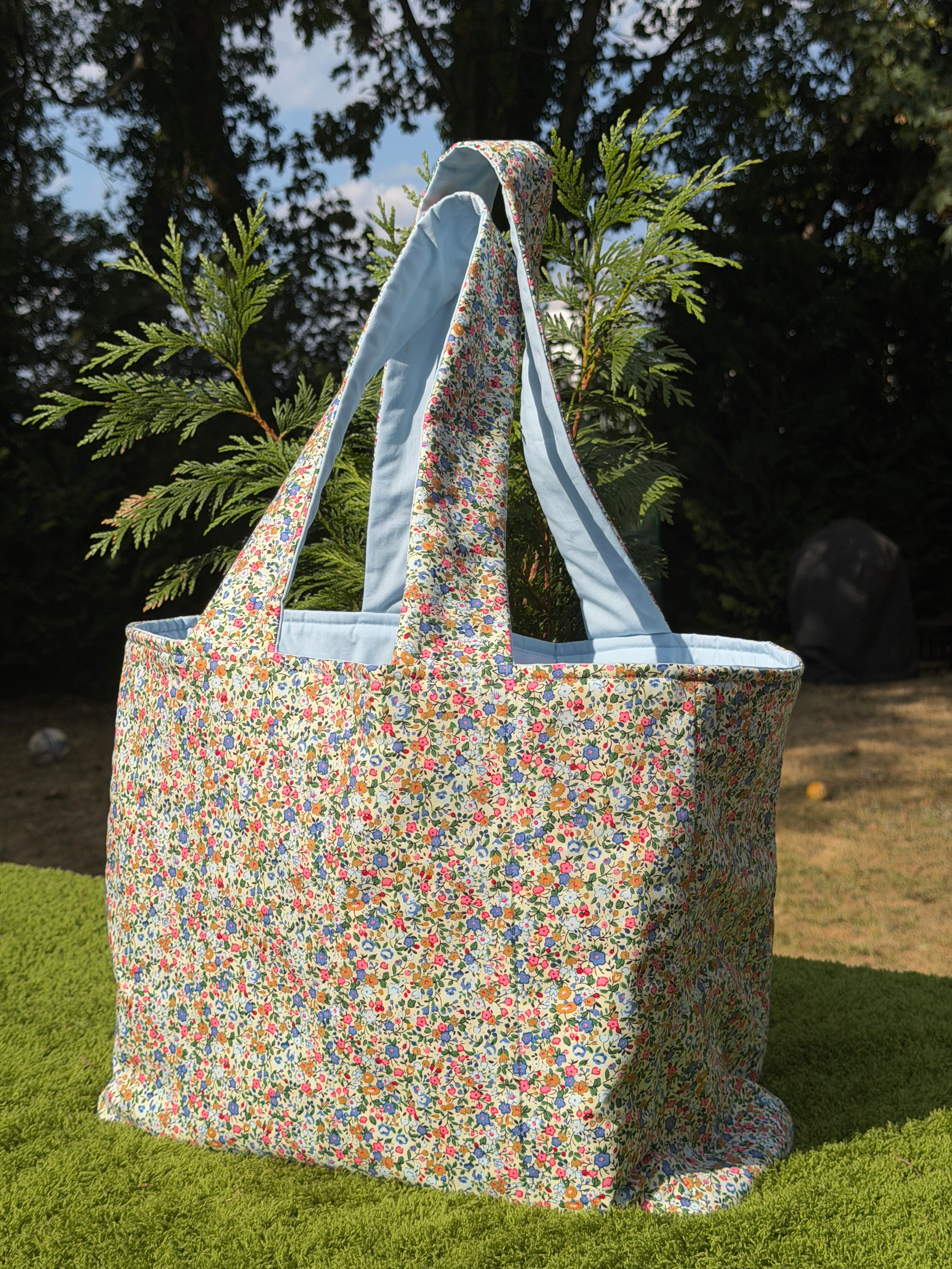 Forget me not Carryall tote