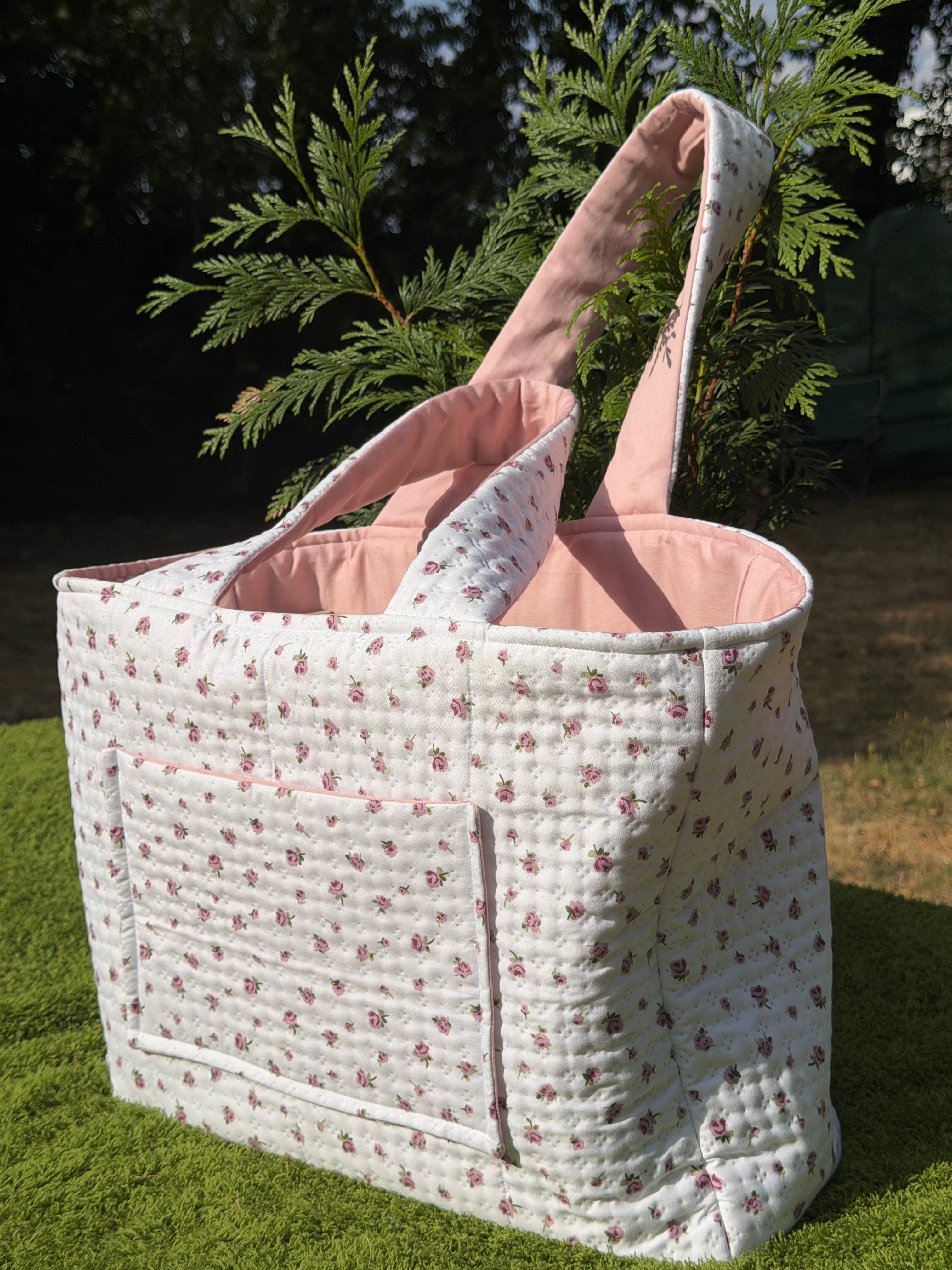 Rose cottage Carryall tote
