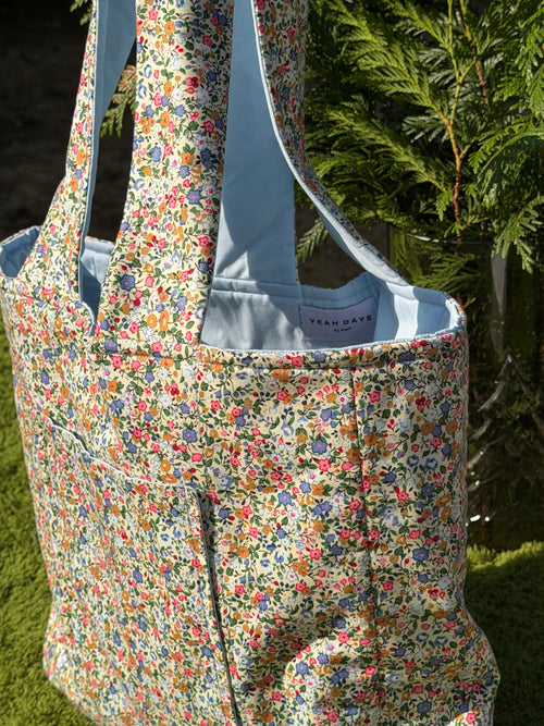 Forget me not Laptop tote